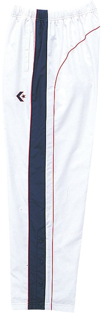 CONVERSE コンバース ジュニア ウォームアップパンツ 裾ボタン バスケット トレーニングウェア CB482502P-1129