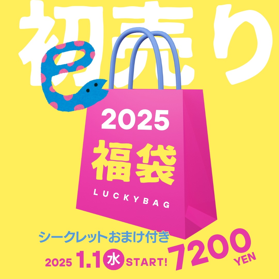 【巳年福袋】毛穴レス化粧水＆乳液みたいな保湿クリーム＆シークレット含む8つの福付！！
