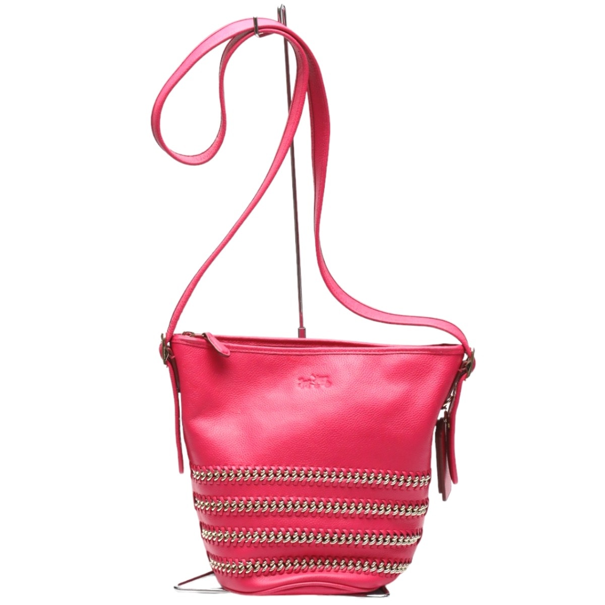 カーフ 斜めがけ ピンク