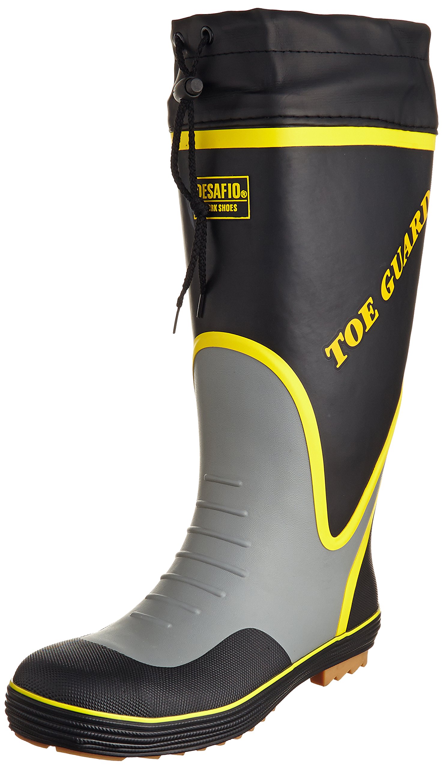 [ミドリ安全] 安全長靴 先芯入り MPB7700N ブラック&グレイ M(24.0~25.0cm)(25cm)