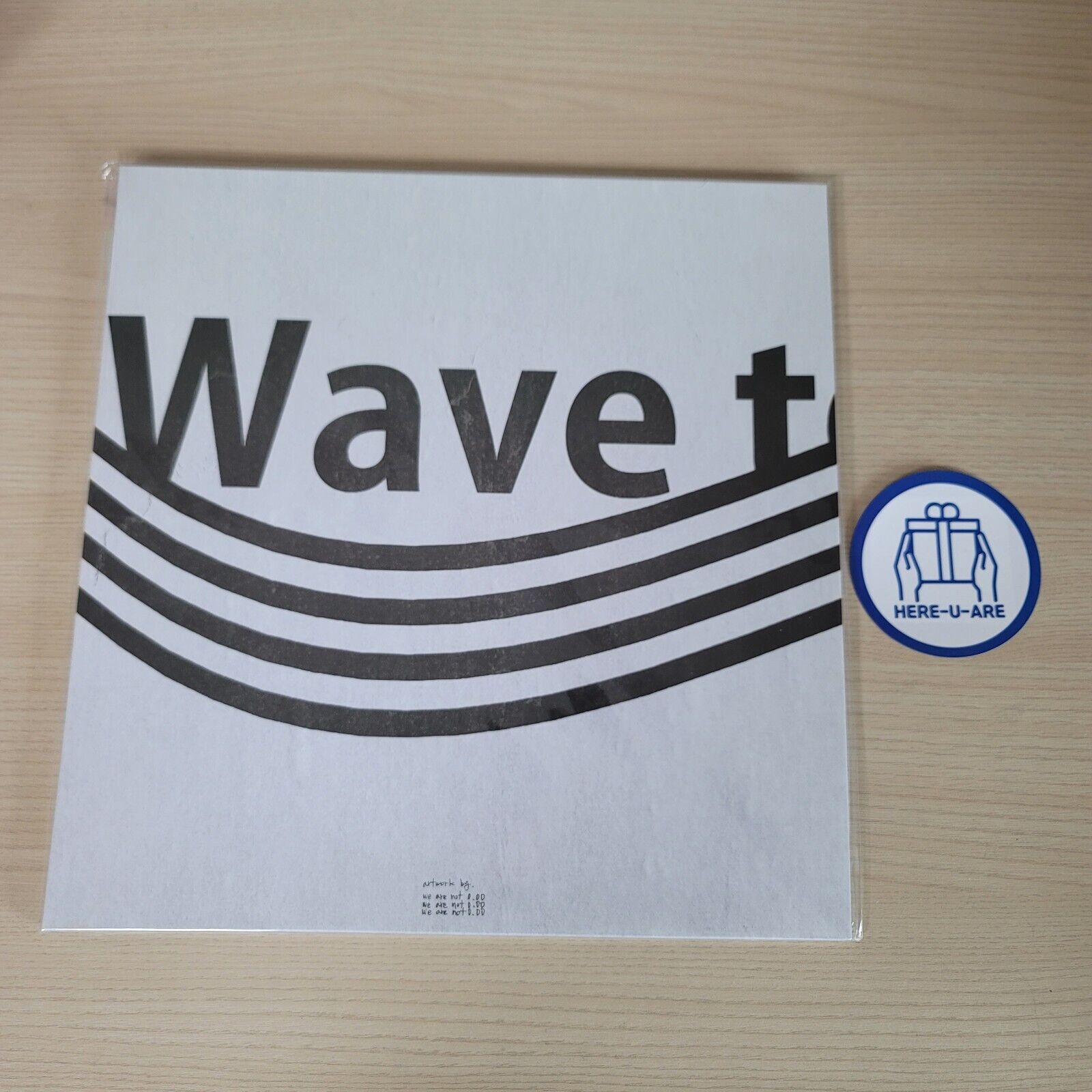 Wave to earth LP Vinyl uncounted 0.00 Limited Clear red version 超希少 レコード