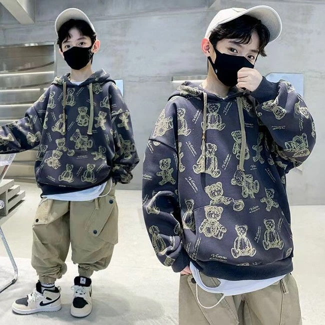 Qoo10] 厳選素材登場可愛い 子供服 パーカー 男