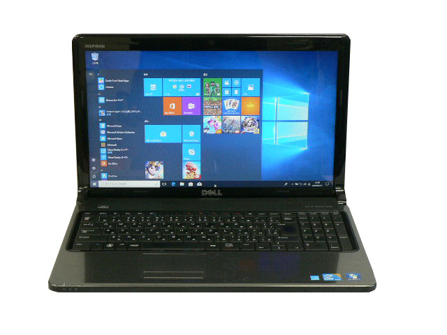 DELL ノートパソコン 中古パソコン INSPIRON 1564 ブラック テンキー ノート 本体 Windows10 Core i3 DVD 4GB/320GB 送料無料 中古
