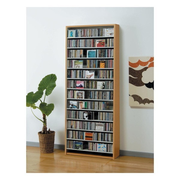 CDストッカー ナチュラル レギュラー CS924N メーカー直送