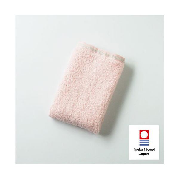 (5個セット)楠橋紋織 くすばしタオル ダブルスター プレッソ わた媛 ウォッシュタオル 約33cm×35cm ピンク 1-62008-51-PX5