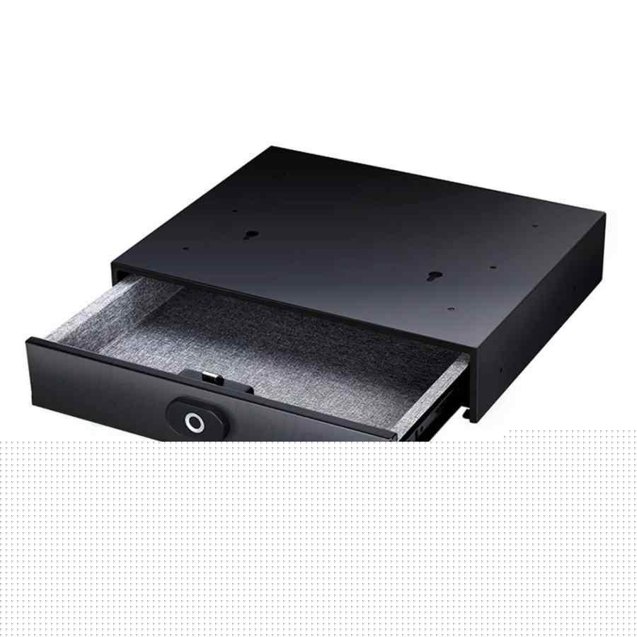 指紋引き出しタイプパスワードセーフスマートホームミニセーフ隠しデスクキャビネット金庫
