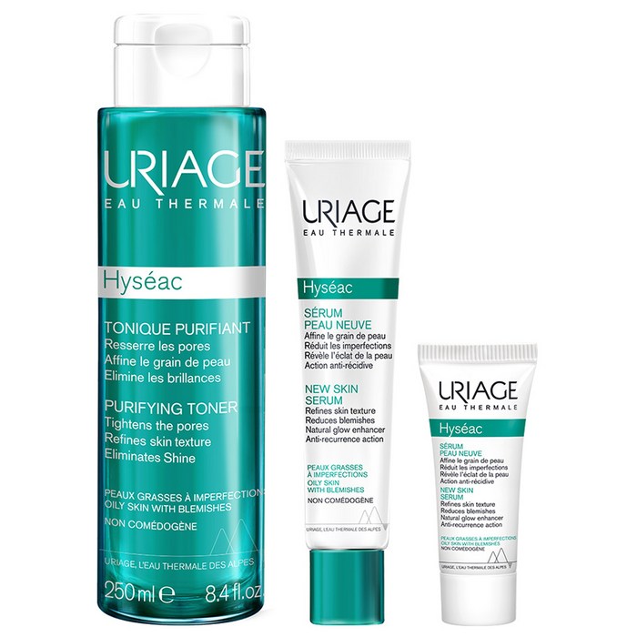 イゼアック トナー 250ml + ニュースキン セラム 40ml + 5ml セット