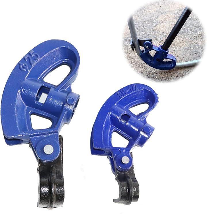 パイプベンダー チューブベンダー 曲げ 加工 ツール 工具 配管 手動 単管 アルミ 1/2+1 青(1/2+1 青)