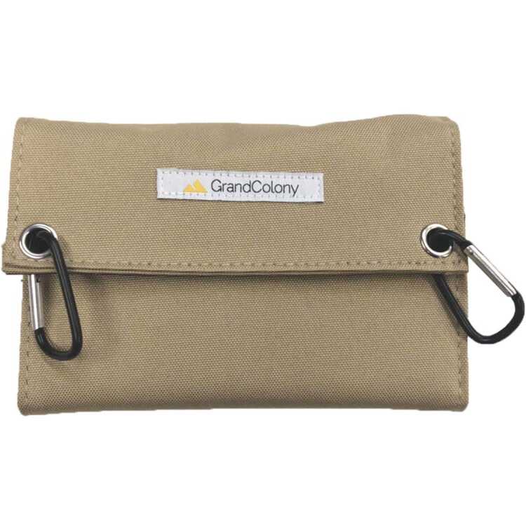 グランドコロニー ソーラーチャージデバイス ソーラーパネル4枚 ベージュ 展開時505×166×6mm #GRD000012-BEIGE
