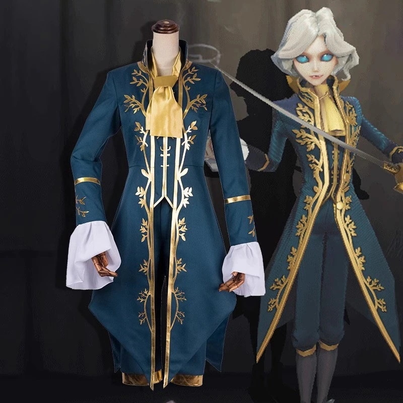 fifth Identity コスチューム ジョゼフ カメラマン オリジナル レザー フルセット コスプレ 女性期間限定30%