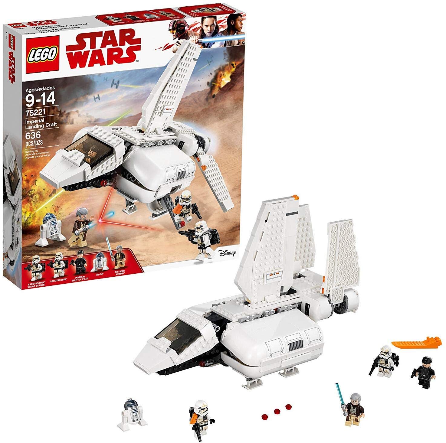 Star Wars 75221 Building Kit (636 Piece), Multicolor