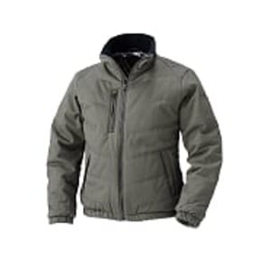 (村上被服製) 防寒ブルゾン/作業着 (OD M) ソフト綿素材 保温裏アルミ コットン ポリエステル 6200series 6233