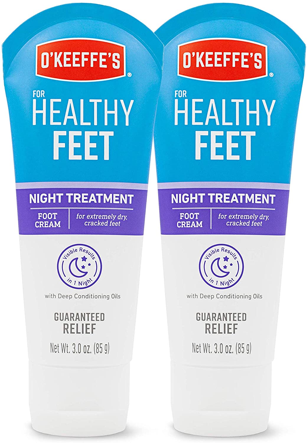 [アメリカ無料直送] [安全で検証された効果] [満足度上位製品] オキーフのヘルシーフットナイトト