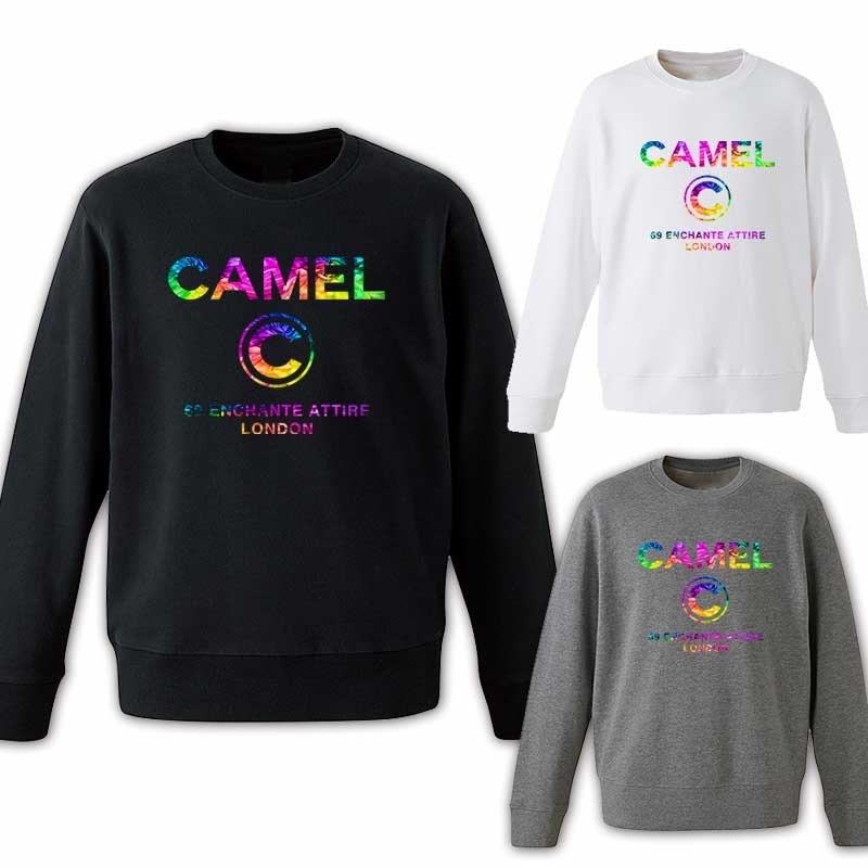 衣装 ダンサー ダンス ファッション セレブ トレンド パロディ デザイン トレーナー Sweatスウェット Reinbow London Camel 春 レ メンズ ユニセックス ペア 人気 夏 パーカー トレーナー 正規品販売 Www Quartzhotel Mx