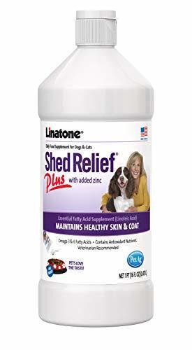 Lambert Kay Linatone Shed Relief Plus 犬と猫の皮膚と被毛の液体サプリメント 16 オンス