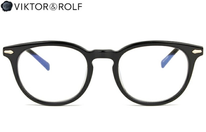 ヴィクター&ロルフ VIKTOR＆ROLF 眼鏡 70-0152 01 vr3 ブラック/ライトゴールド メンズ レディース