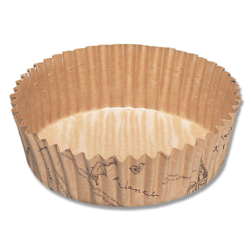 （まとめ買い）シモジマ HEIKO 製菓資材 ペットカップ 丸80 未晒ティータイム 300枚 底径80x高30mm 004738261 [x3セット]