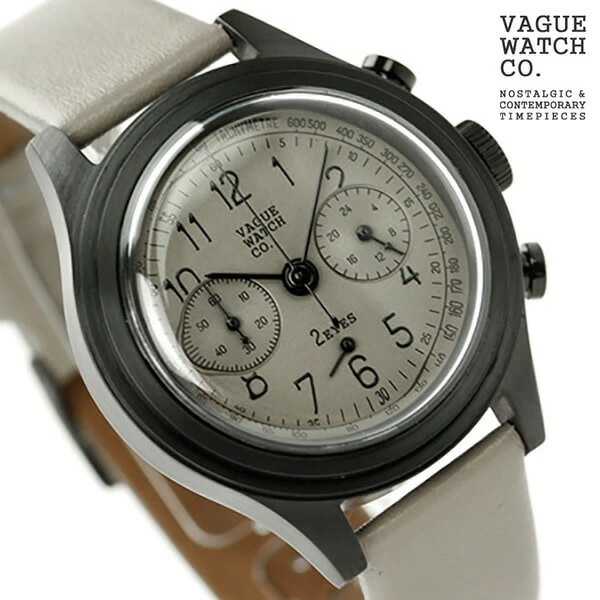 ヴァーグウォッチ ツーアイズ 38mm クロノグラフ 2C-L-002 VAGUE WATCH Co