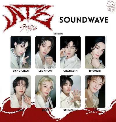 StrayKids ATE Soundwave ポップアップ 特典 マグネット Stray Kids 