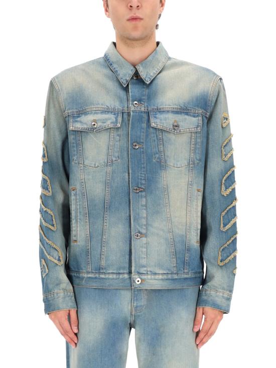 OFF WHITE Men Long Tops OMYE09B F25DEN0014141 DENIM
