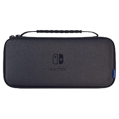 他サイト： 【任天堂ライセンス商品】スリムハードポーチ プラス for Nintendo Switch ブラック【Nintendo Switch 有機ELモデル対応】の商品画像