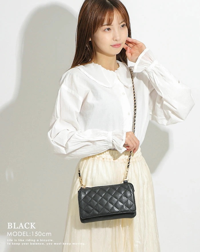 ショルダーバッグ チェーン キルト キルティング おしゃれ 合皮 チェーン付ショルダー かわいい 人気 新作 韓国 トレンド ファッション チェーンバッグ チェーン取り外し 大人女子 仕切り 仕分け