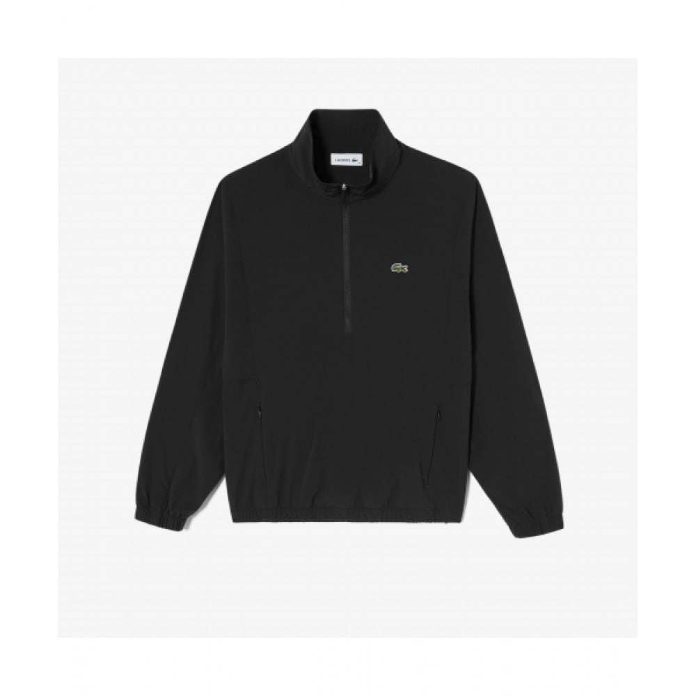 ラコステ女性用ウーブンアノラック [ブラック]