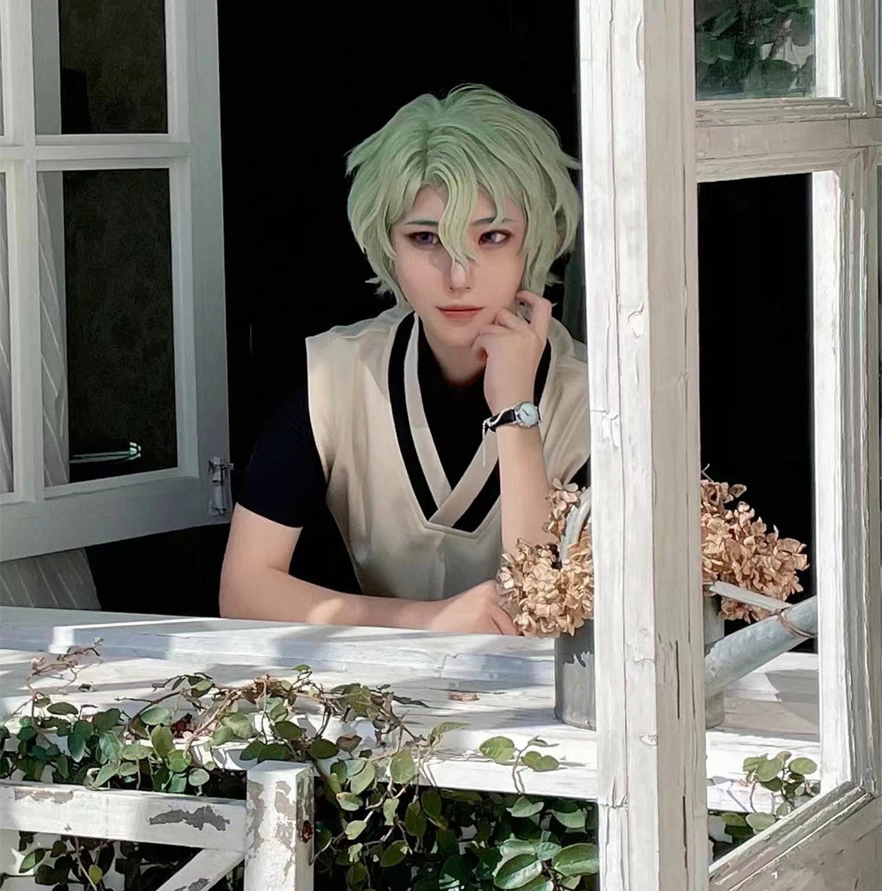 ES あんさんぶるスターズ 賑やかな部屋 巴日和 私服 春～夏 コスプレ衣装 コスチューム ハロウィン 変装 仮装