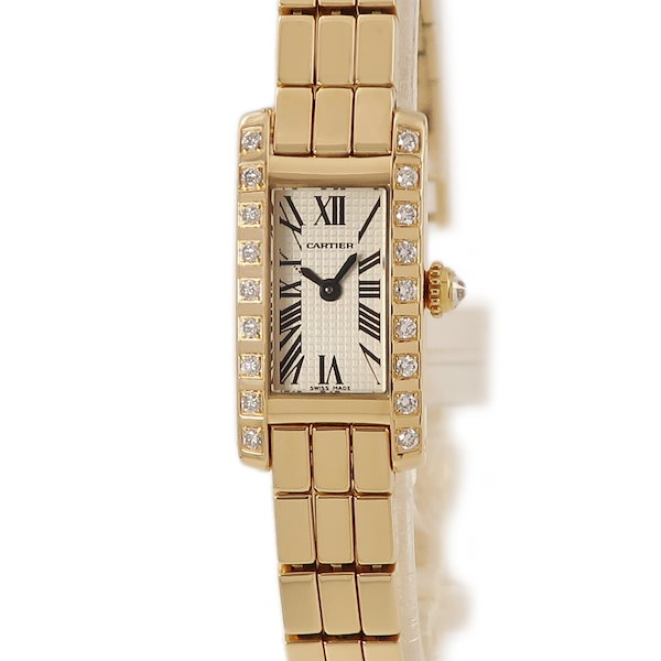 Qoo10] CARTIER タンクアロンジェ ラニエール SM WJ