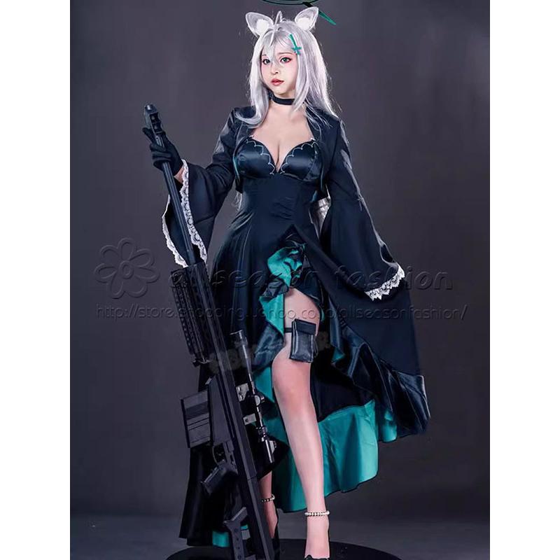 ブルーアーカイブ-Blue Archive- 風 砂狼 シロコ コスプレ衣装 ウィッグ コスチューム 演出服 アニメ ゲーム cosplay 変装