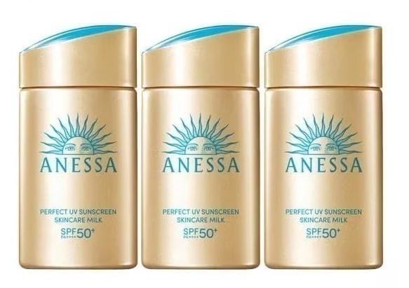 【3点セット】　パーフェクトUV スキンケアミルク 日焼け止め 乳液 UVケア 最強60ｍｌ　SPF50＋ サラサラミルク