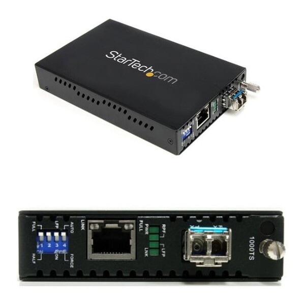 StarTech ET1000S40LC2 ギガビットイーサネット対応光メディアコンバータ メーカー直送