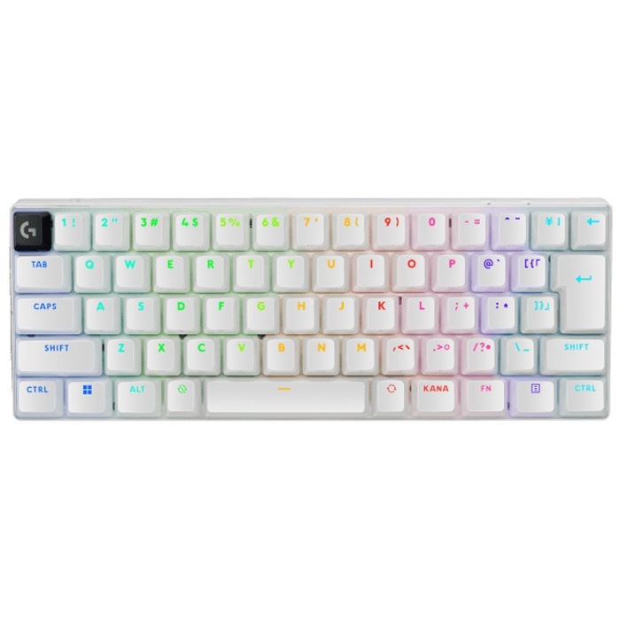 PRO X 60 ワイヤレス ゲーミングキーボード タクタイル G-PKB-60-001TCWH