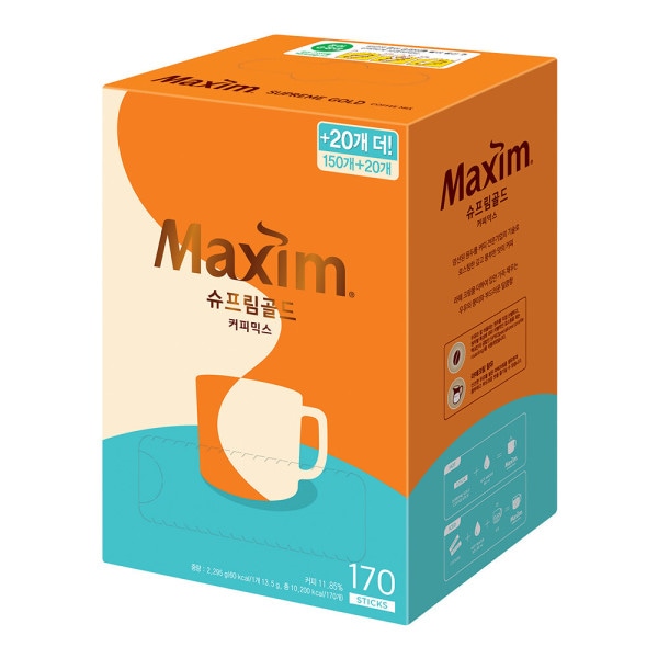 マキシム スプリームゴールド コーヒーミックス 170T (贈呈品なくなり次第贈呈終了)