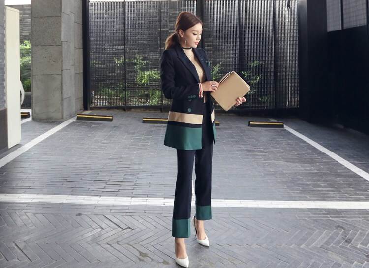 セットアップ 上着 長袖 襟付き 前開き 大人 おしゃれ お洒落 大人女子 無地 春 秋 冬 20代 30代 40代 レディース 女性用 ビジネス OL 通勤 お出かけ 女子会 休日 リクルート デー