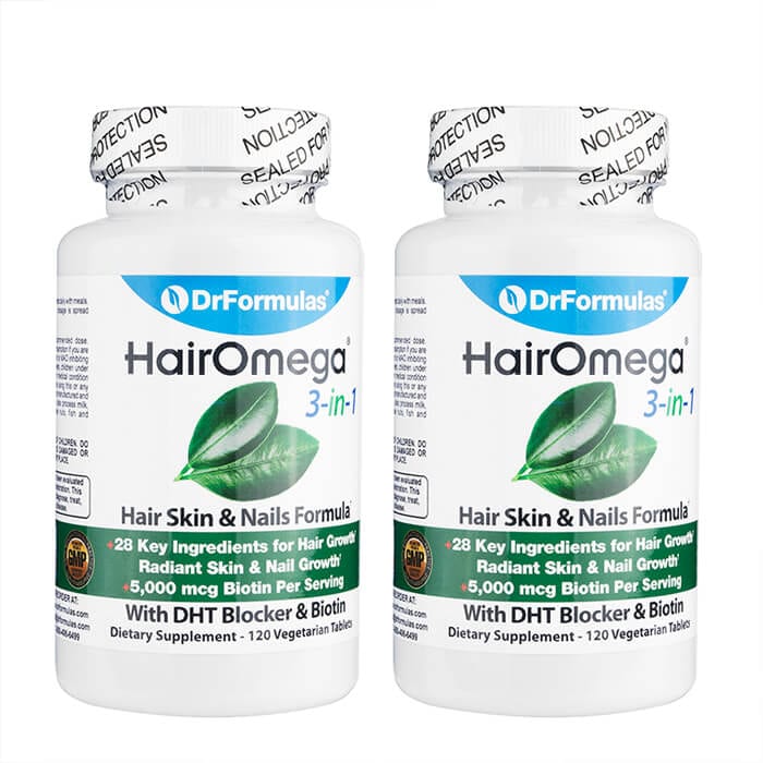 ヘアーオメガ 3-in-1　Hair Omega 3-in-1　2本セット　国際書留便：日時指定不可 7,980円