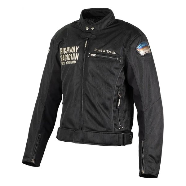 MESH JACKET メッシュジャケット ブラック/Lサイズ YB-5101BK/IVL