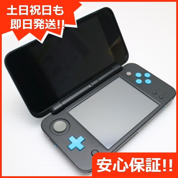 美品 NEWニンテンドー2DS LL ブラック×ターコイズ 2DS NINTENDO 238