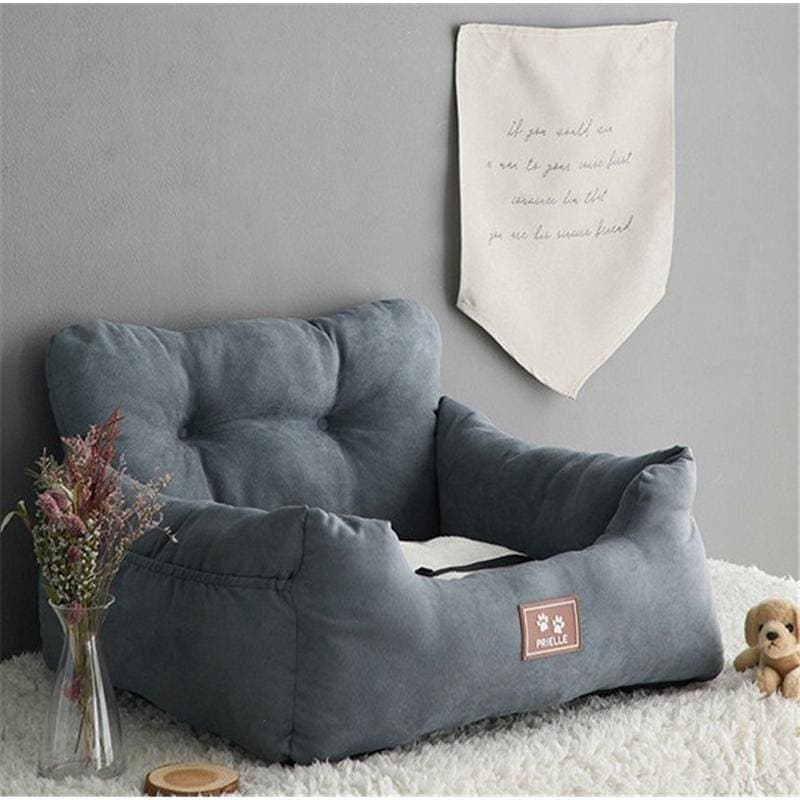 車載ドライブボックスドライブシートペットソファードライブベッド小さい犬猫用車用ペットベッド小型犬ペットソファドライブ用品