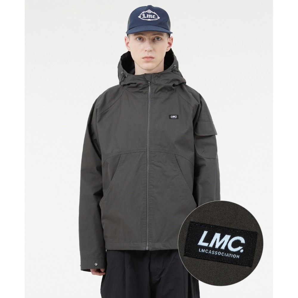 LMC カーブ ウィンドブレーカー ジャケット チャコール