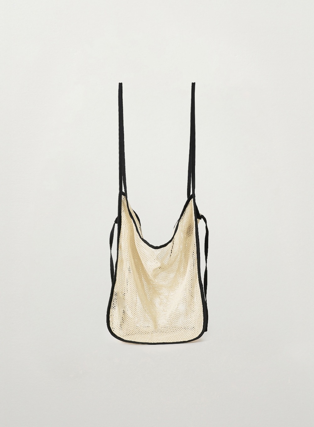 【SATUR】26SS COTTON MESH BAG : ECRU