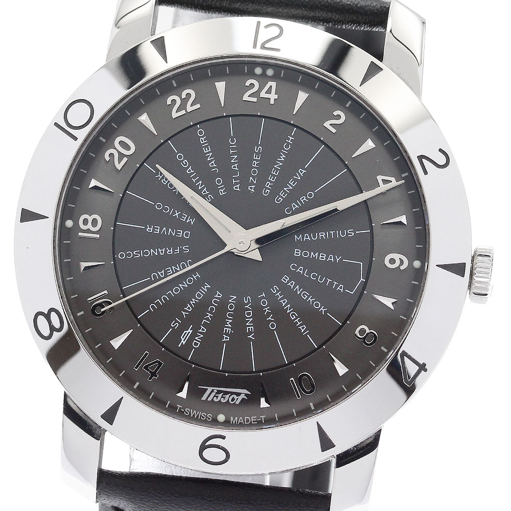 ティソ TISSOT ヘリテージ ナビゲーター 160周年記念 自動巻き メンズ 良品 _914186【中古】