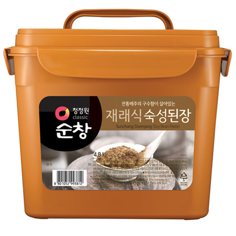 チョンジョンウォン淳昌従来熟成味噌4.8kg /韓国優れた食品/短納期