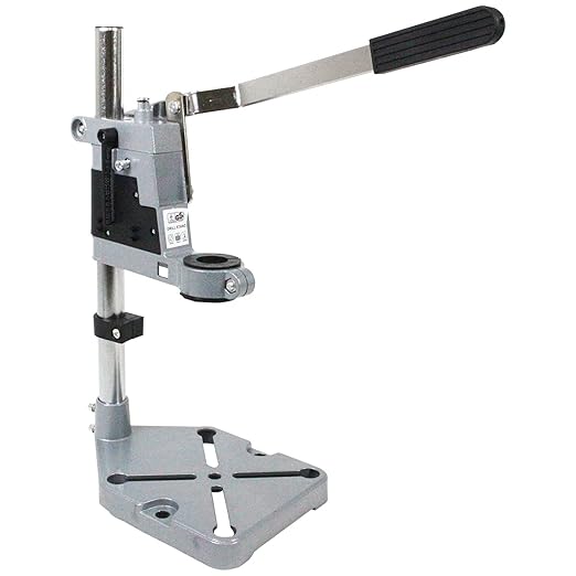 垂直 ドリルスタンド 43mm対応 アルミ製 穴あけ 電動 工具 ドリルホルダー