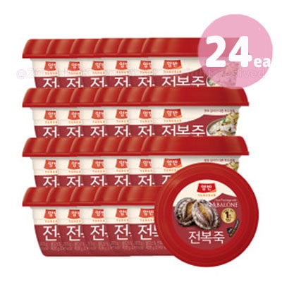 【アワビ お粥 285g 24個】ヤンバン /両班/韓国人気食品/高タンパク 栄養たっぷり 韓国粥 レトルト 簡単調理 贅沢な味わい 人気 健康食品 おすすめ 6,808円
