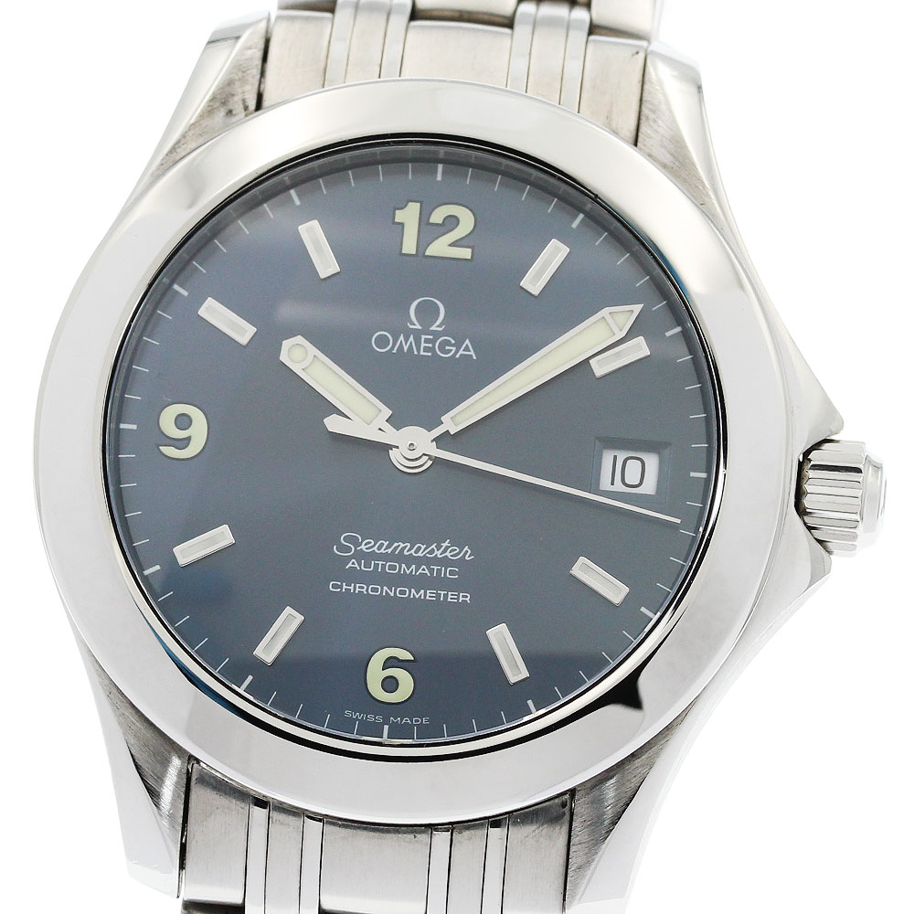 オメガ OMEGA 2501.83 シーマスター120 デイト クロノメーター 自動巻き メンズ _881815【中古】