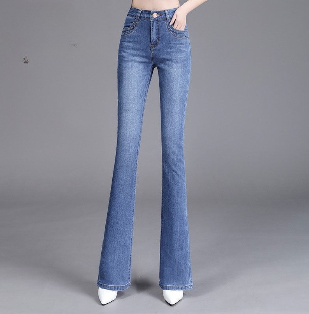 レディース トップス カットソー タイト 細身 ストリート デニム ブルーデニム きれいめ カジュアル かっこいい ラフ プレッピー カントリー アクティブ 無地 学生 学校 通学 部活 アウトドア