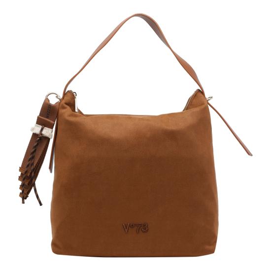 V73 Women Shoulder Bags 73BS9VA02 CUOIO Brown