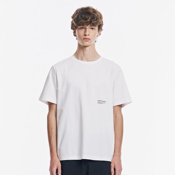 スケッチャーズアパレル男性ポンテ半袖ラウンドTシャツ_SP3MTCFM031アパレル