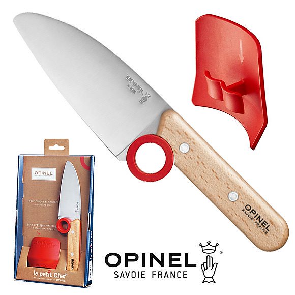 OPINEL　ルプチシェフ　シェフナイフ＆プロテクトフィンガー　子供用調理器具セット　／オピネル　送料無料